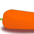 baby carrot free clipart