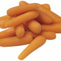 baby carrots peeled free clipart