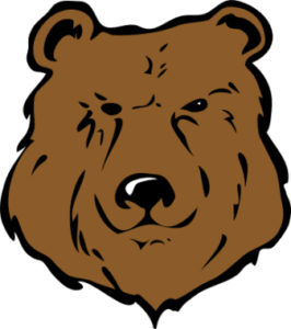 bear head brown free clipart