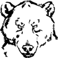 bear head free clipart