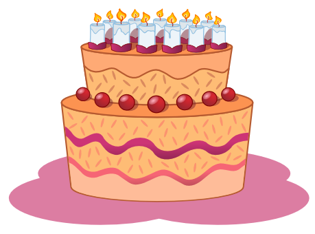 birthday cake eleven candles free clipart birthday cake eleven candles free clipart