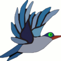 blue bird free clipart