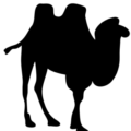 camel silhouette free clipart