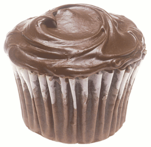 chocolate cupcake free clipart
