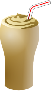 chocolate shake free clipart