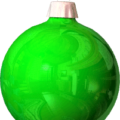 christmas bulb green light free clipart