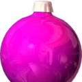 christmas bulb purple light free clipart