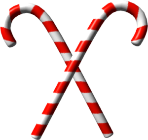 christmas candycanes free clipart