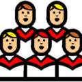 christmas carolers choir free clipart