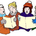 christmas carolers free clipart