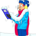 christmas frozen caroler free clipart