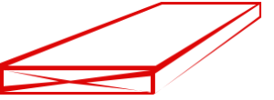 christmas gift flat package red free clipart