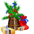 christmas gifts base free clipart