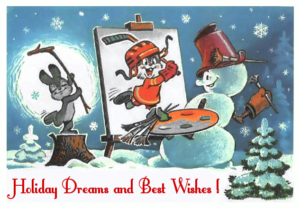 christmas holiday dreams and best wishes free clipart