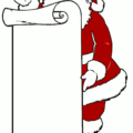 christmas on santas list free clipart