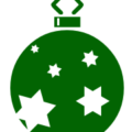 christmas ornament stars decor green free clipart