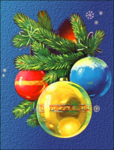 christmas ornaments decorations free clipart