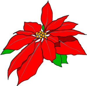 christmas poinsettia free clipart