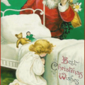 christmas praying child w santa free clipart