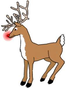 christmas rudolph free clipart