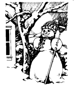 christmas snowman happy free clipart