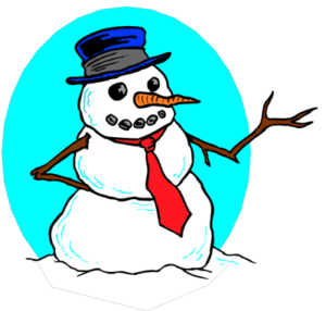 christmas snowmen pose free clipart