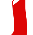 christmas stocking slim red free clipart