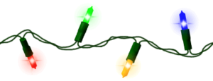 christmas string lights free clipart