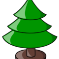 christmas table tree free clipart