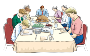 christmas thanks prayer free clipart