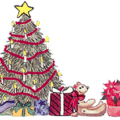 christmas tree gifts free clipart