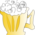 cool foamy beer free clipart