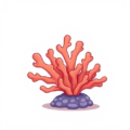 coral cartoon free clipart image