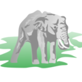 elephant illustartion free clipart