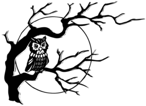 owl in tree free clipart