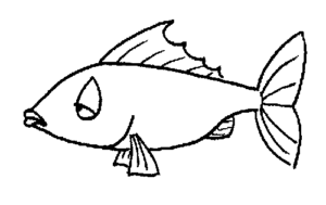 pouting fish free clipart