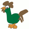 rooster goofy free clipart