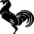 rooster silhouette free clipart