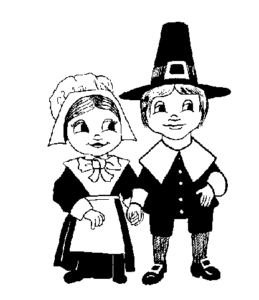 thanksgiving pilgrims free clipart