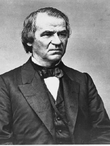17th us president andrew johnson free clipart