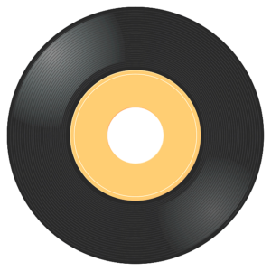 45 rpm record free clipart