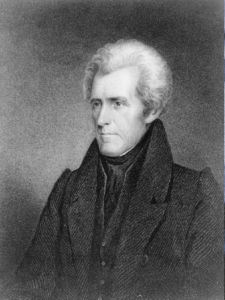 7th us president andrew jackson free clipart