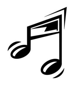 a funny music note free clipart