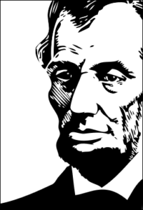 abraham lincoln historic figure free clipart