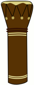 african drum 2 free clipart