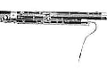 bassoon bw free clipart