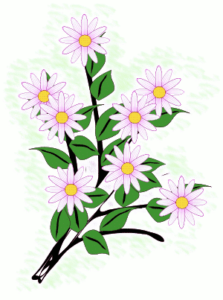 bunch of flowers free clipart