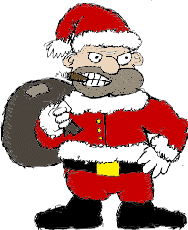 christmas santa claus fake free clipart