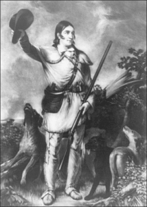 davey crockett free clipart