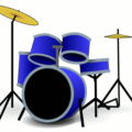 drum kit free clipart